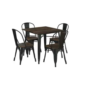 80.01 Cm Dining Table Black