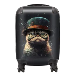 Shorthair Cat Splashart Suitcase - Mini Cabin