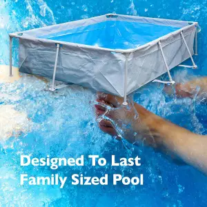 Large Rectangular Pool Frame 3m x 2m - Wild 'n Wet