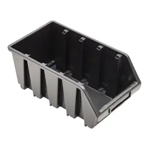 Performance Power Black Large Slimline Organiser bin