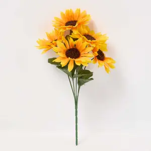 Homescapes Handmade Sunflower Artificial Bouquet