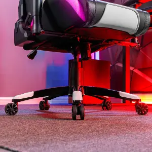 X-Rocker Agility eSports RGB PC Office Gaming Chair, Ergonomic Computer Desk Chair, Light Up Gaming Chair Head & Lumbar Support