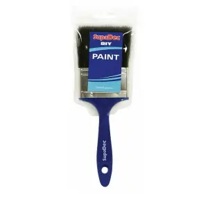 SupaDec DIY Paint Brush Blue/Black (19mm)