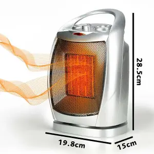 1500W Oscillating Ceramic Heater