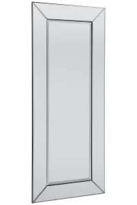 MirrorOutlet Horsley All Glass Modern Dress Mirror 120 x 48 CM