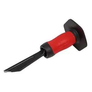 Sealey PLC01G 250mm Plugging Chisel with Grip,Black