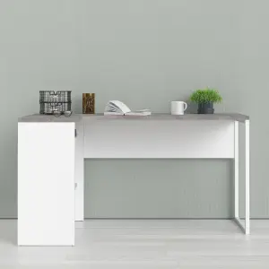 Function Plus Corner Desk 2 Drawers 145 cm