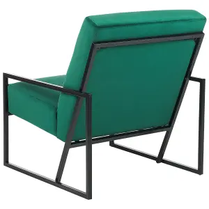 Armchair DELARY Velvet Emerald Green