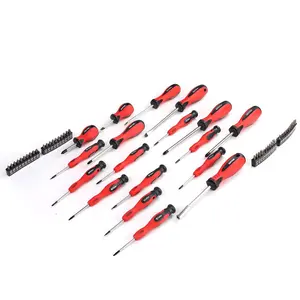 Ultra Fix 58 Piece Screwdriver Set & Heavy Duty Storage Case for Screwdrivers, Assorted 58 Piece Professional Screwdriver Set