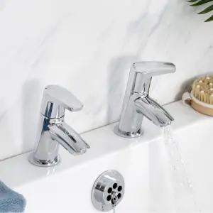 Bristan Divine Chrome effect Bath Pillar Tap