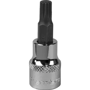 M7 Forged Chrome Vanadium Spline Socket Bit - 3/8 Inch Drive Tool