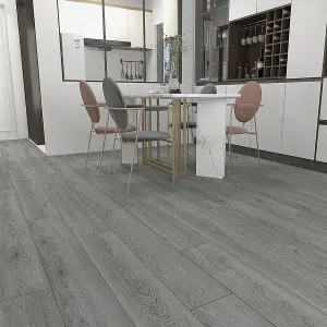 Royal Click Pro - Thunderstorm Grey LVT Luxury Vinyl Flooring 2.19m²/pack