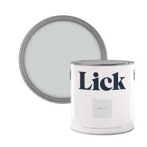 Lick Grey 14 Eggshell Emulsion paint, 2.5L