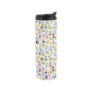 Salesperson Travel Mug - Novelty Salesman/Saleswoman Gift - Stainless Steel Double-Walled Hot/Cold Drinks Travel Flask