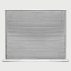 PVC Room Darkening Venetian Blind Grey / 213 cm L x 225 cm W