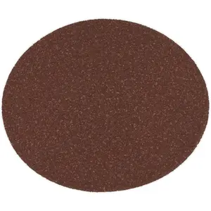 5 Pack of 125mm Self-Adhesive Sanding Discs - 80 Grit Aluminium Oxide Sheets for Efficient Sanding