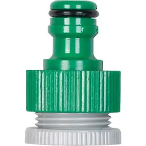 SupaGarden Snap Action Threaded Tap Connector Green/Grey (10 x 16 x 4.5cm)