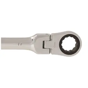 Silverline Flexible Head Ratchet Spanner - 17mm