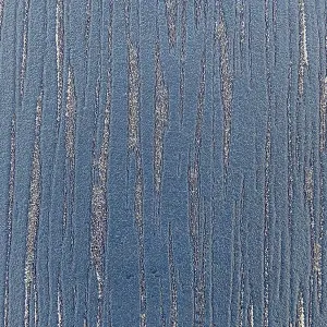 Muriva Blue Texture Glitter effect Embossed Wallpaper