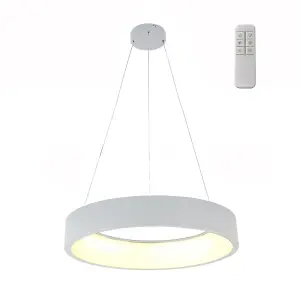 Luminosa Lyn LED Pendant Lamp 30W 2300Lm 3CCT 45cm White