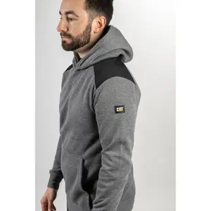 Caterpillar - Essentials Hooded Sweatshirt - Grey - Small