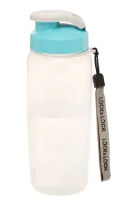 LocknLock Hydration Blue Leakproof Lightweight Sports Fitness Gym Handy Bottle 500ml