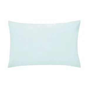 Helena Springfield Plain Dye Standard Pillow Case Duck Egg