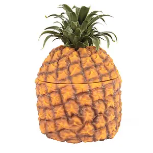 Pineapple Shaped Insulated Retro Ice Bucket