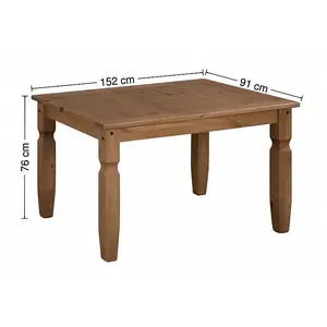 Mercers Furniture Corona 5'0" Dining Table