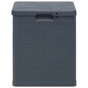 vidaXL Garden Storage Box 90 L Anthracite