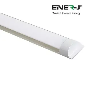 18W Prismatic LED Tube Batten complete fitting 0.6m, 1440 lumens, 4000K (pack of 2 units)