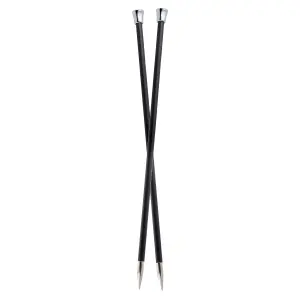 KARBONZ SP 25X2 - Karbonz: Knitting Pins: Single-Ended: 25cm x 2.00mm - KnitPro