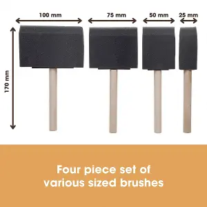 Furniture Clinic Foam Brushes 2 Pack