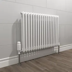 Nes Home 828 X 600 mm White Double Traditional Radiator