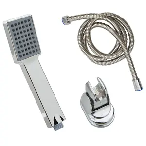 Handheld Shower Head with 1.5 m Hose Chrome