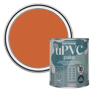 Rust-Oleum Tiger Tea Satin UPVC Paint 750ml