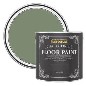 Rust-Oleum All Green Chalky Finish Floor Paint 2.5L