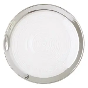 Maison by Premier Ida 21cm Embossed Coupe Side Plate