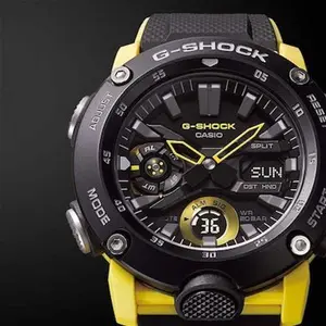 G-Shock GA-2000-1A9ER Men's Carbon Core Black Resin Strap Watch