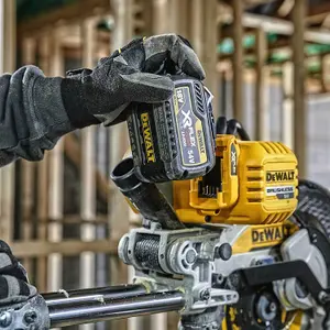 Dewalt DCS727N XR 2 X 54v Flexvolt Cordless 205mm Mitre Saw + DE7033 Leg Stand