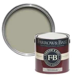 Farrow & Ball Estate Emulsion Mixed Colour 18 French Gray 5 Litre