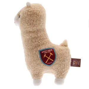 West Ham United FC Llama Plush Toy Cream (One Size)