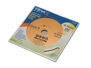 Vitrex Hi Glaze Diamond Blade 180mm