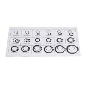 External Circlip / Snap Retaining Ring Assortment Set 300pc AST01