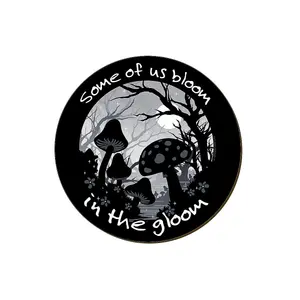 Grindstore Some Of Us Bloom In The Gloom Coaster Black (One Size)