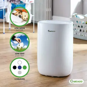 MeacoDry ABC 12L Dehumidifier White