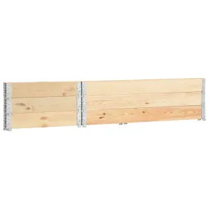 Berkfield Raised Beds 3 pcs 50x150 cm Solid Pine Wood (310055)