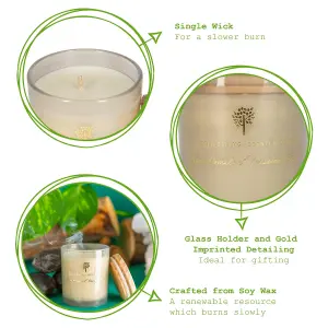 Nicola Spring - Soy Wax Scented Candle - 130g - Green Pomelo & Passion Fruit