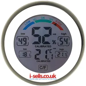 i-sells Digital Hygrometer & Thermometer