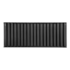 Aluminum Radiator Compatible with Heat pump. Model "Onyx" Black. 1330 .500mm.BTU/hr 7271